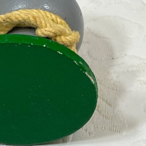 Wooden Seagull on Buoy/Dock Post Christmas Tree Hanging Ornament 2.75"Tall - Picture 9 of 10